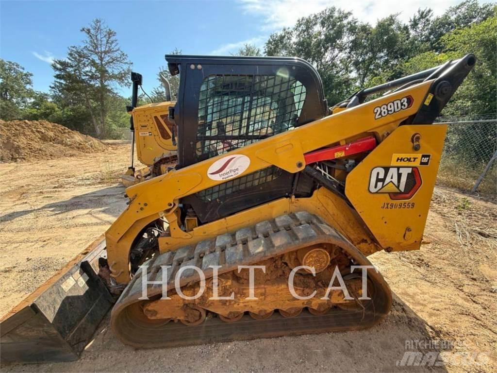 CAT 289D CAB Lietoti riteņu kompaktiekrāvēji