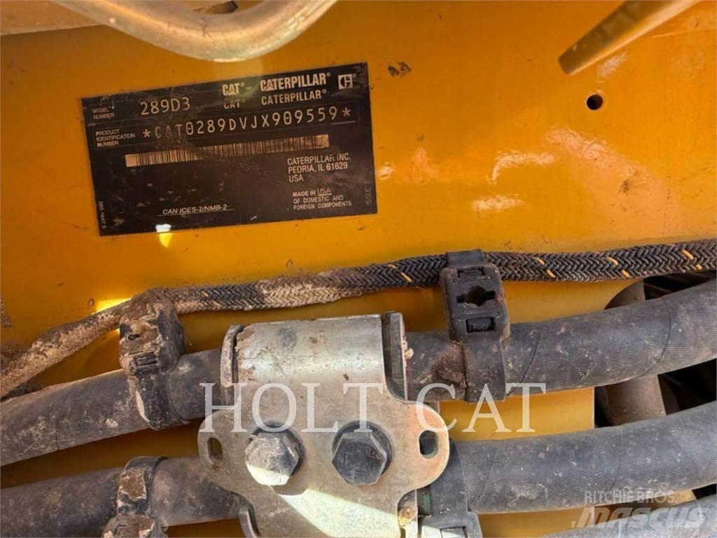 CAT 289D CAB Lietoti riteņu kompaktiekrāvēji