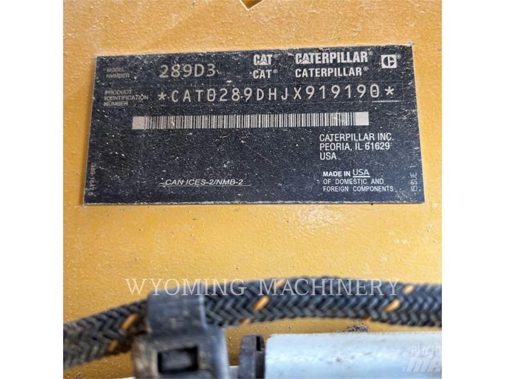 CAT 289D3 Lietoti riteņu kompaktiekrāvēji