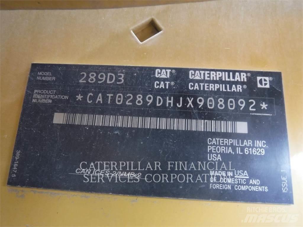 CAT 289D3 Kāpurķēžu iekrāvēji