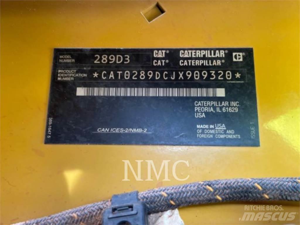 CAT 289D3 Kāpurķēžu iekrāvēji