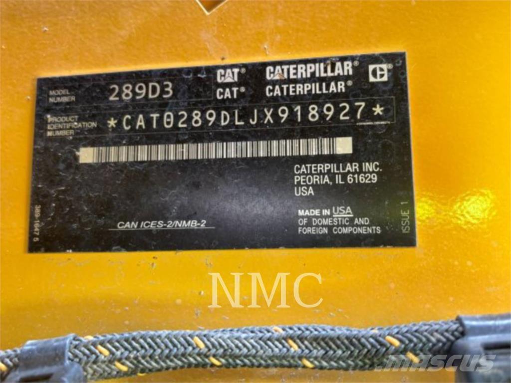 CAT 289D3 Kāpurķēžu iekrāvēji