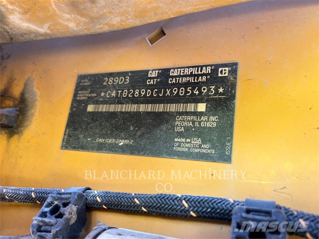 CAT 289D3 Kāpurķēžu iekrāvēji