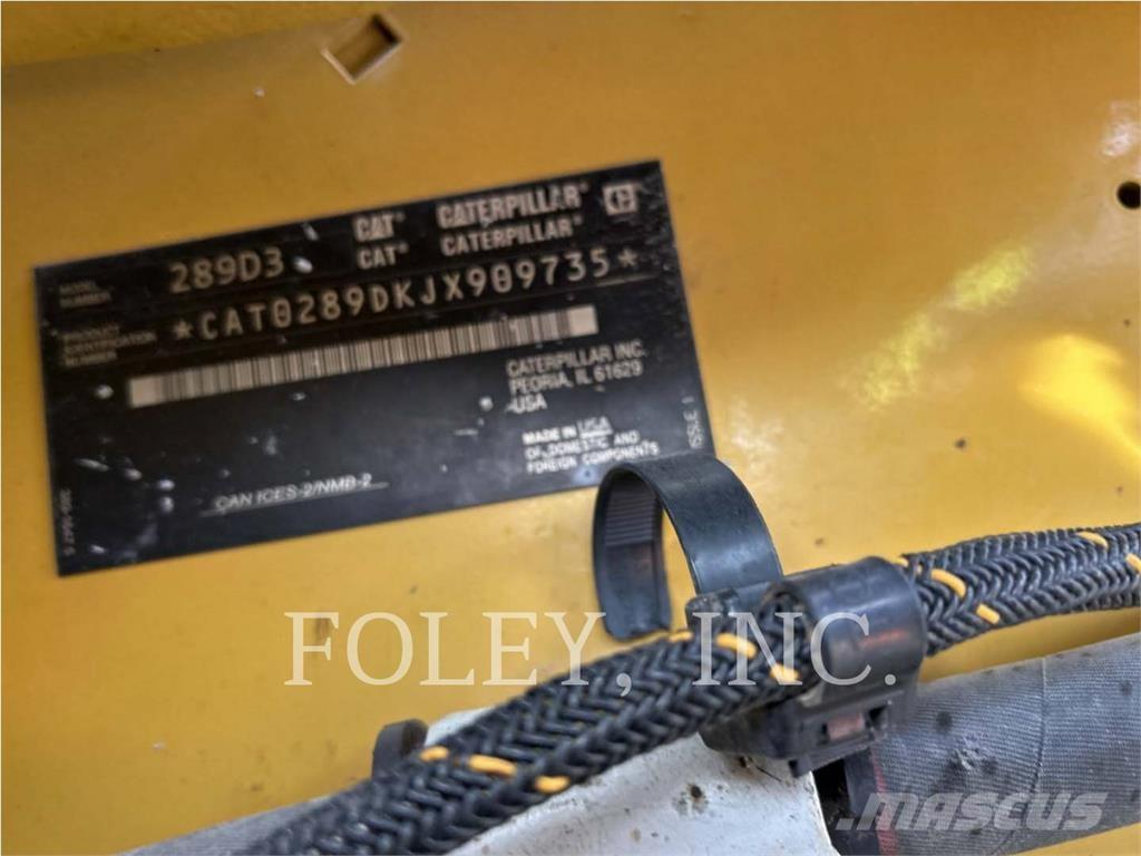 CAT 289D3 Kāpurķēžu iekrāvēji