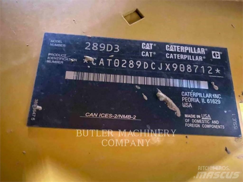 CAT 289D3 C3H3 Kāpurķēžu iekrāvēji