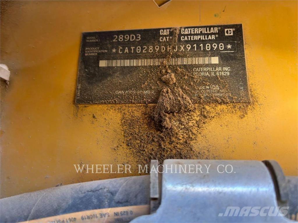 CAT 289D3 C3HF Kāpurķēžu iekrāvēji