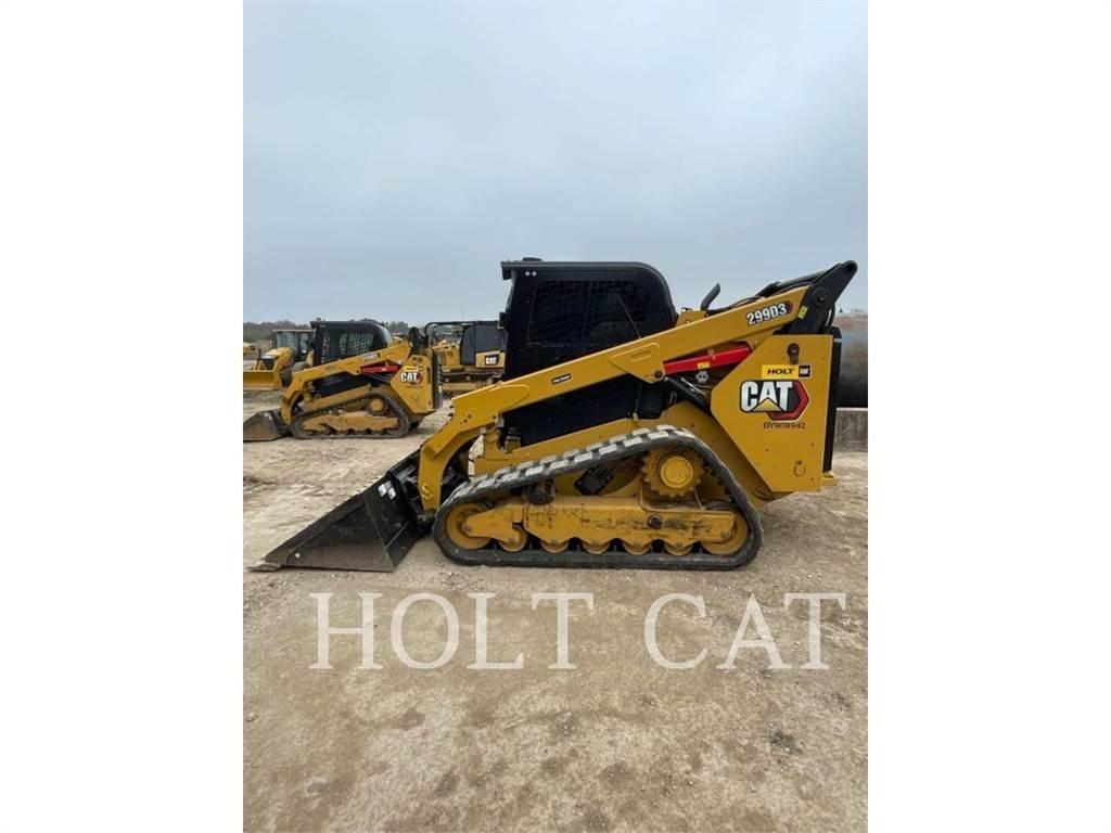 CAT 299D CAB Lietoti riteņu kompaktiekrāvēji