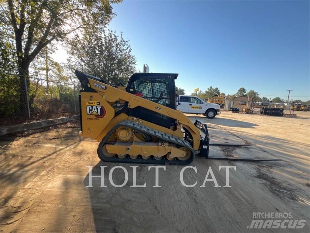 CAT 299D CAB Lietoti riteņu kompaktiekrāvēji