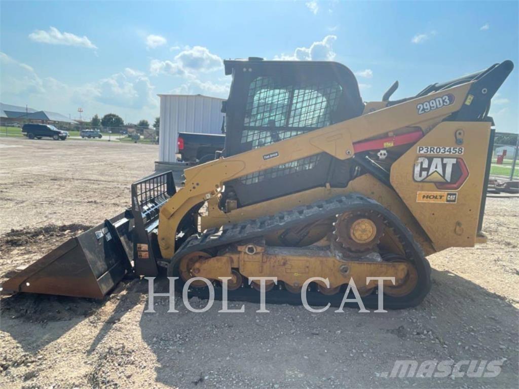 CAT 299D CAB Lietoti riteņu kompaktiekrāvēji