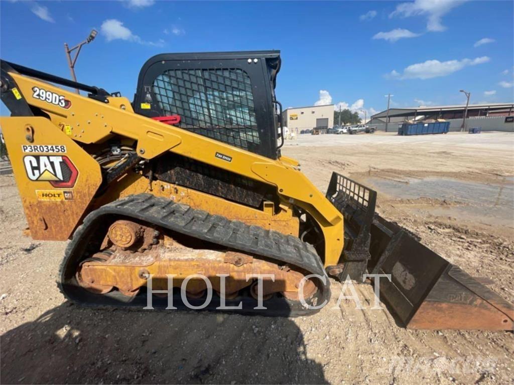 CAT 299D CAB Lietoti riteņu kompaktiekrāvēji