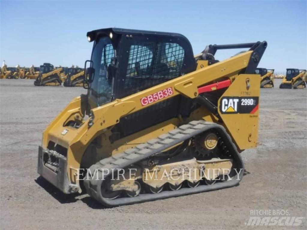 CAT 299D2 CA Lietoti riteņu kompaktiekrāvēji