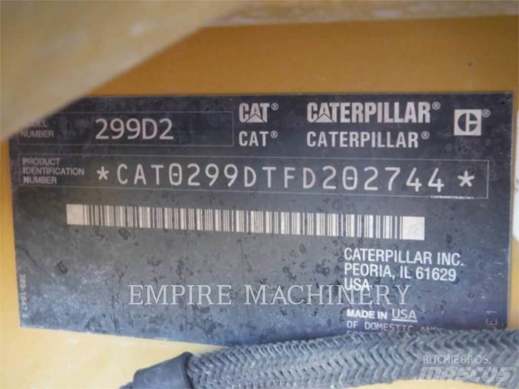 CAT 299D2 CA Lietoti riteņu kompaktiekrāvēji