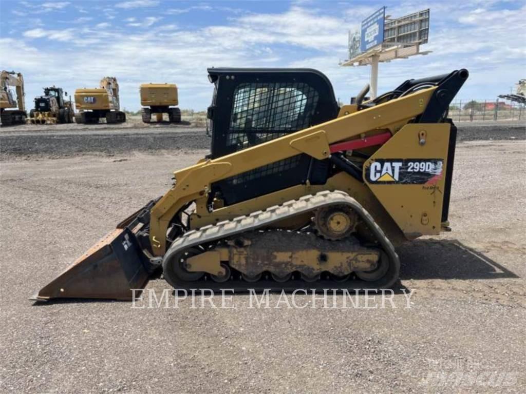 CAT 299D2 CA Lietoti riteņu kompaktiekrāvēji