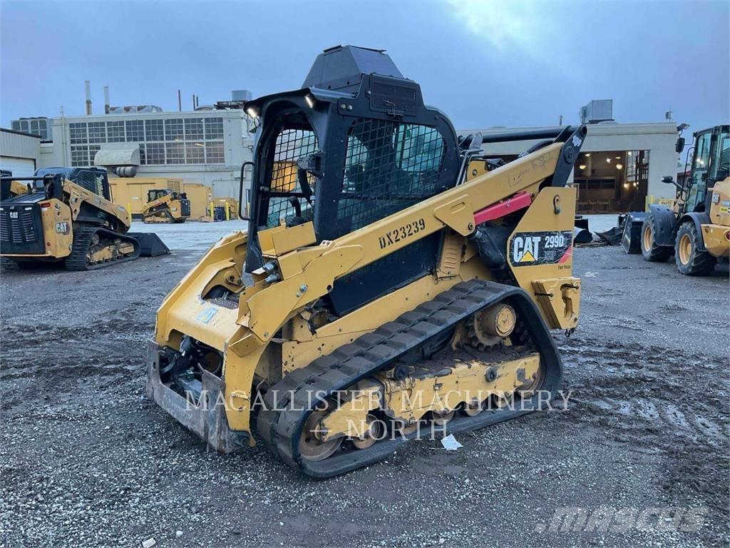 CAT 299D2XHP Lietoti riteņu kompaktiekrāvēji