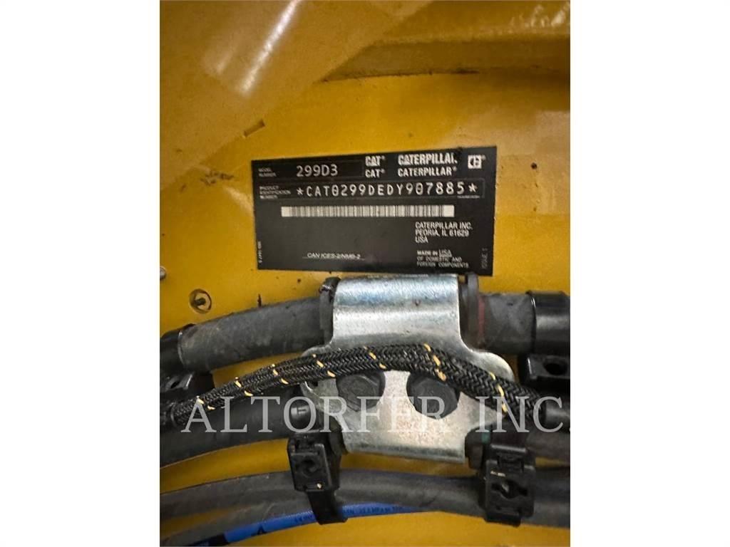 CAT 299D3 Asfalta klājēji