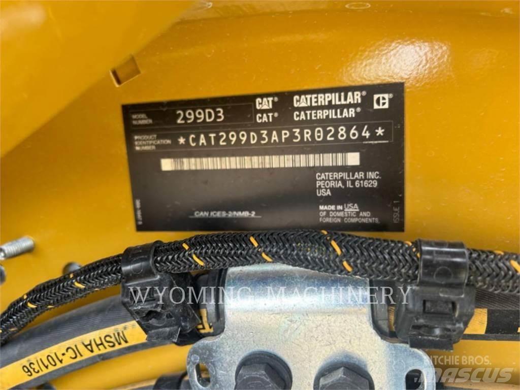 CAT 299D3 Lietoti riteņu kompaktiekrāvēji