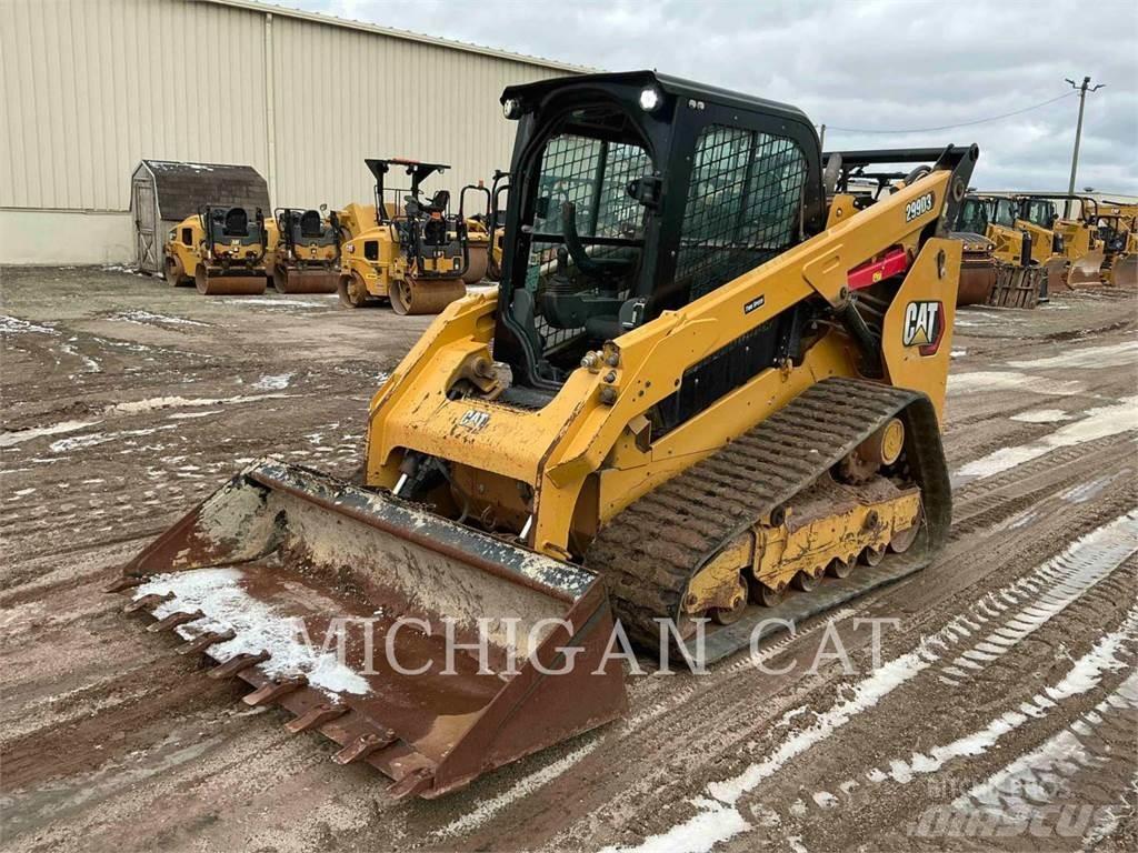CAT 299D3 Lietoti riteņu kompaktiekrāvēji