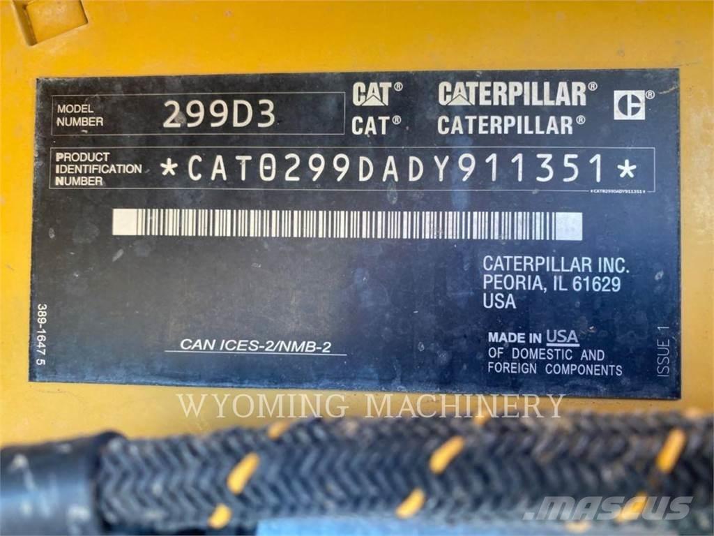 CAT 299D3 Lietoti riteņu kompaktiekrāvēji