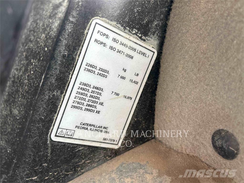 CAT 299D3 Kāpurķēžu iekrāvēji