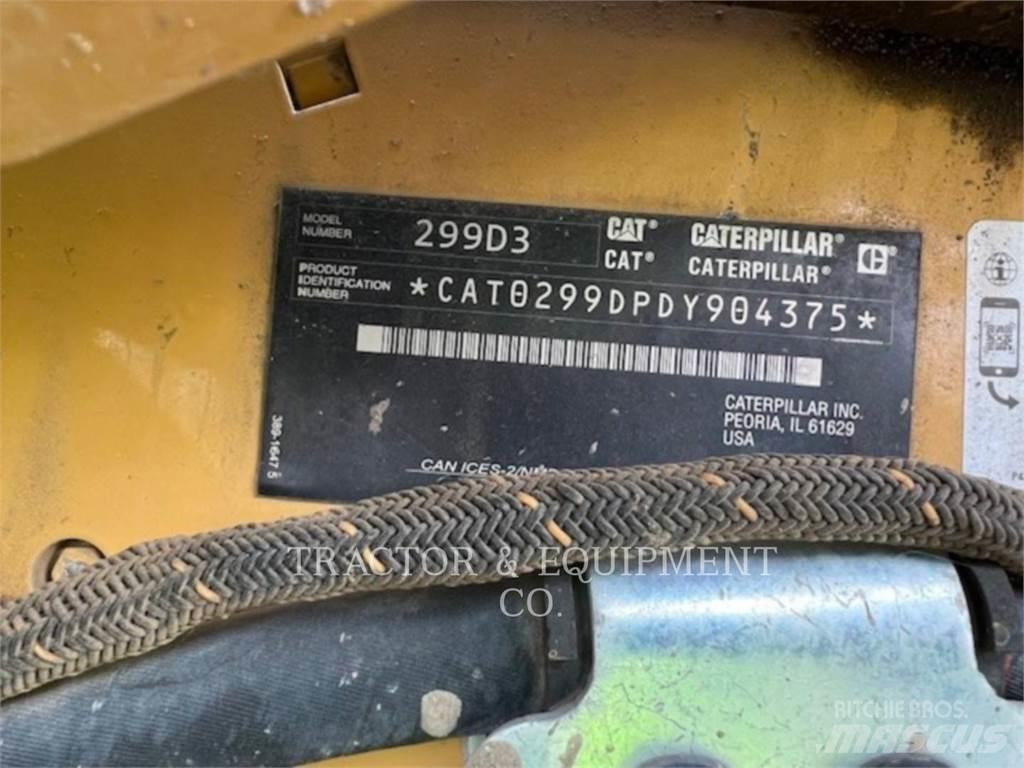CAT 299D3 H2CB Lietoti riteņu kompaktiekrāvēji