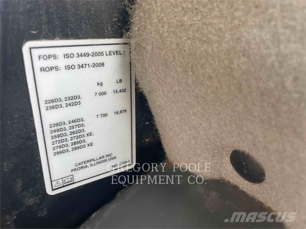 CAT 299D3XE Kāpurķēžu iekrāvēji
