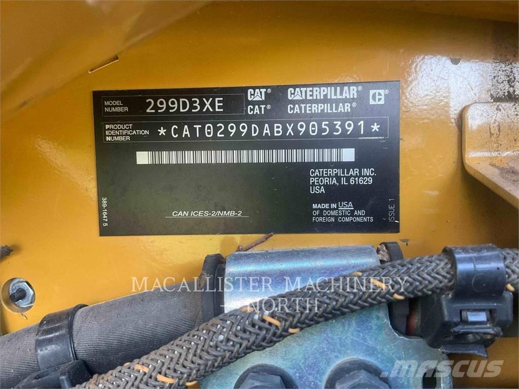 CAT 299D3XE AQR Lietoti riteņu kompaktiekrāvēji