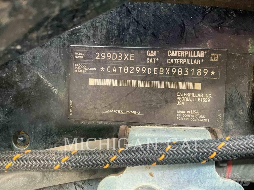 CAT 299D3XE D1AQBR Lietoti riteņu kompaktiekrāvēji