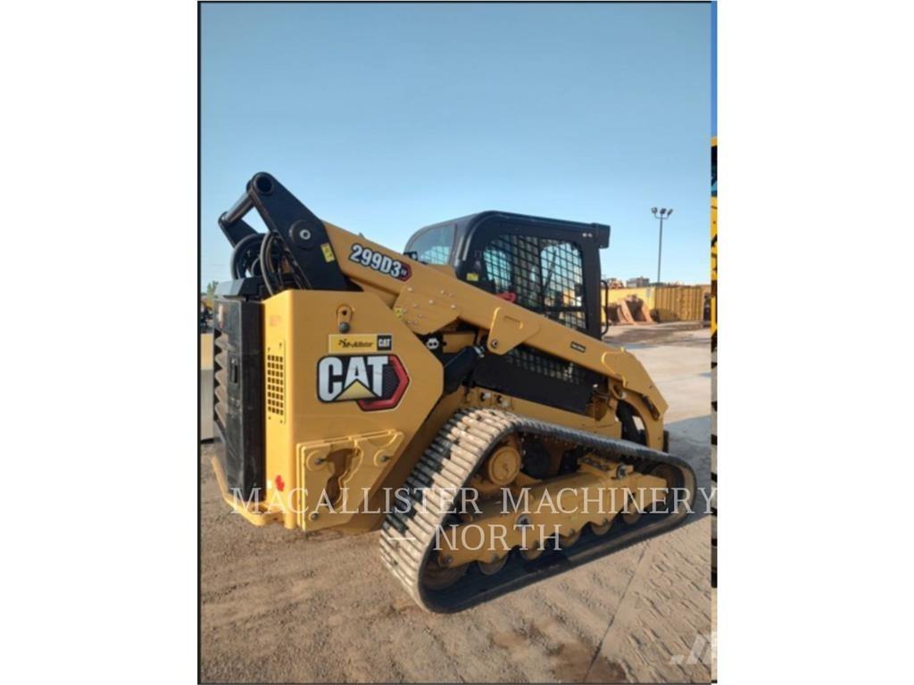 CAT 299D3XE D1AQBRW Lietoti riteņu kompaktiekrāvēji