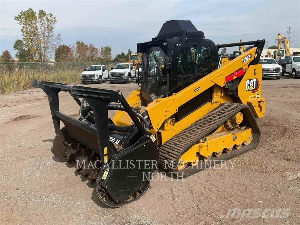 CAT 299D3XE D2AQBRW Lietoti riteņu kompaktiekrāvēji