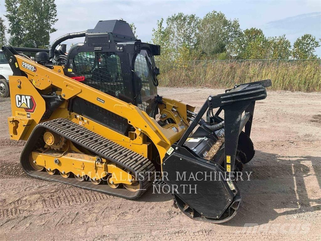 CAT 299D3XE D2AQBRW Lietoti riteņu kompaktiekrāvēji