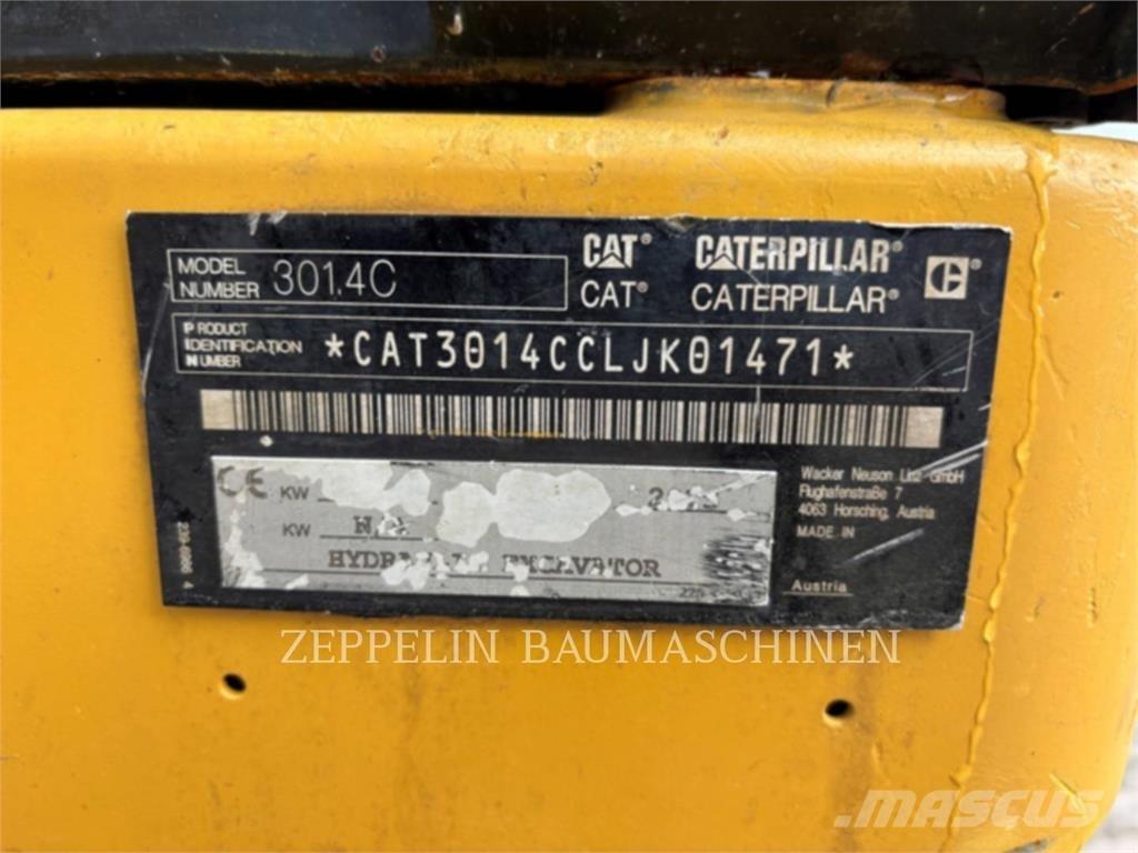 CAT 301.4C Kāpurķēžu ekskavatori