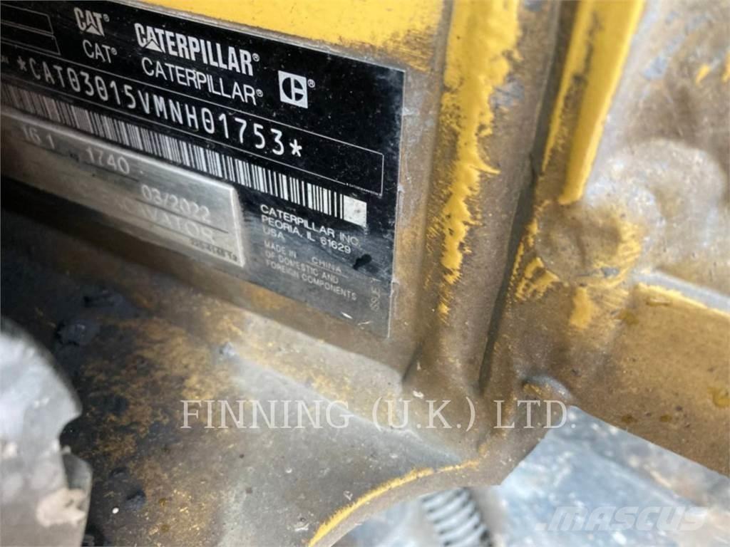 CAT 301.5 Kāpurķēžu ekskavatori
