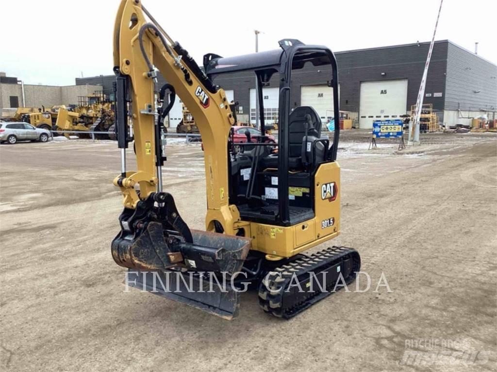 CAT 301.5-05 Kāpurķēžu ekskavatori