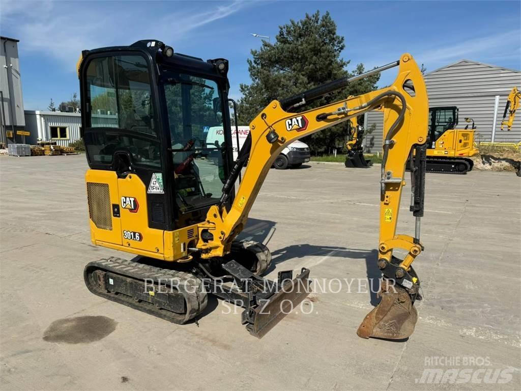 CAT 301.6 Kāpurķēžu ekskavatori