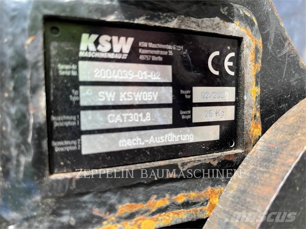 CAT 301.6-05A Kāpurķēžu ekskavatori