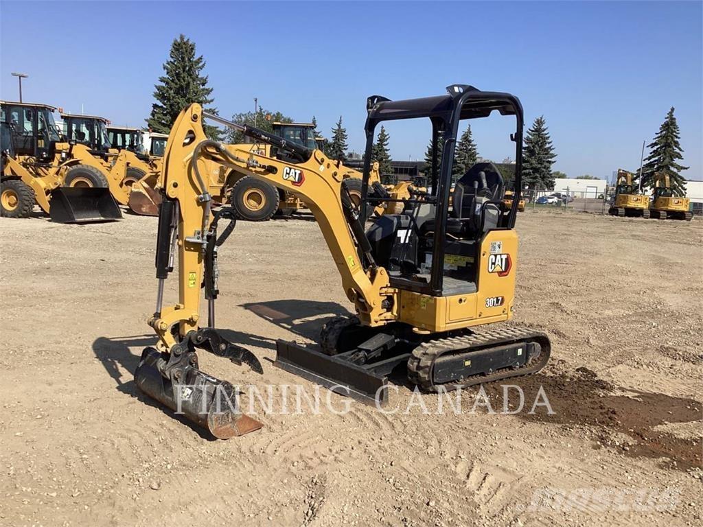 CAT 301.7 Kāpurķēžu ekskavatori