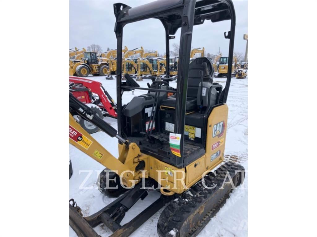 CAT 301.7-05CR Kāpurķēžu ekskavatori