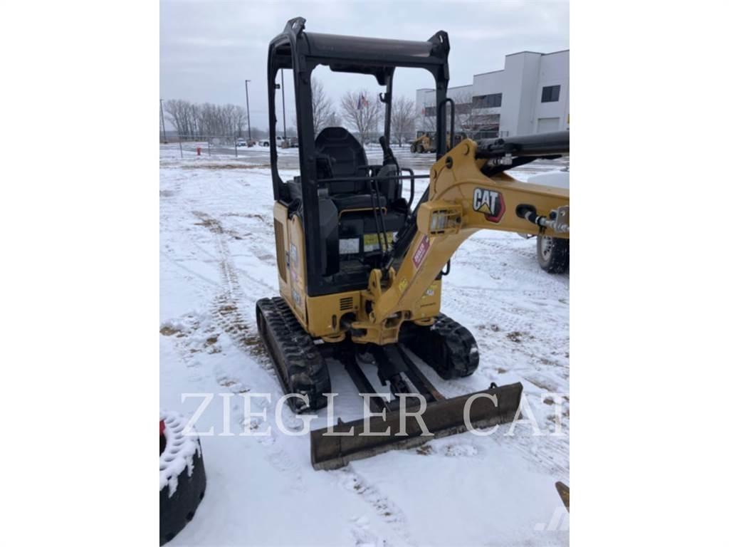 CAT 301.7-05CR Kāpurķēžu ekskavatori