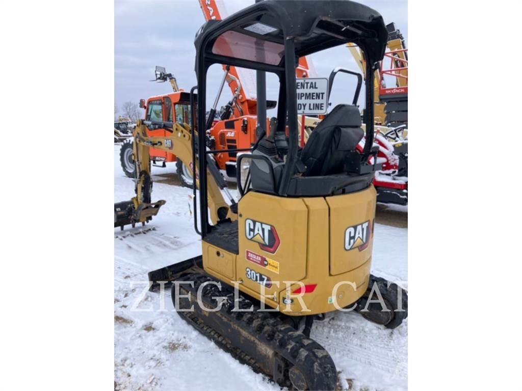 CAT 301.7-05CR Kāpurķēžu ekskavatori
