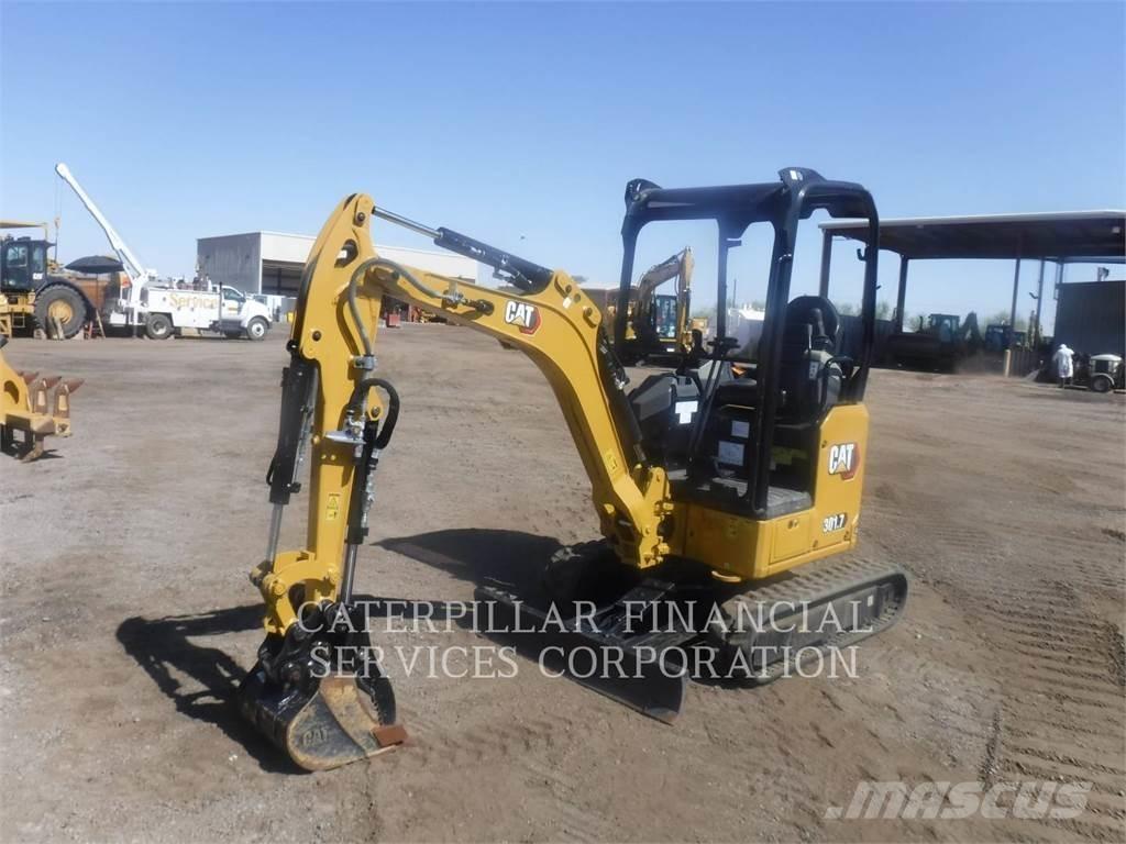 CAT 301.7-05CR Kāpurķēžu ekskavatori