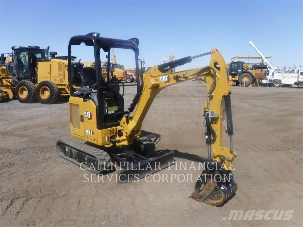 CAT 301.7-05CR Kāpurķēžu ekskavatori