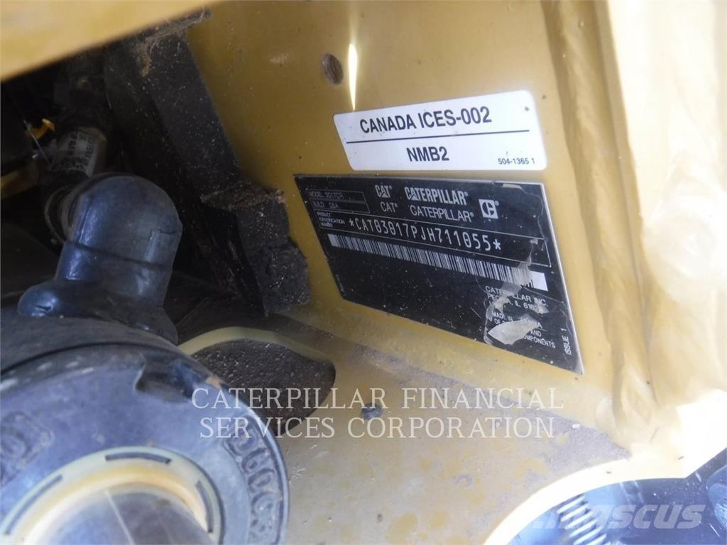 CAT 301.7-05CR Kāpurķēžu ekskavatori