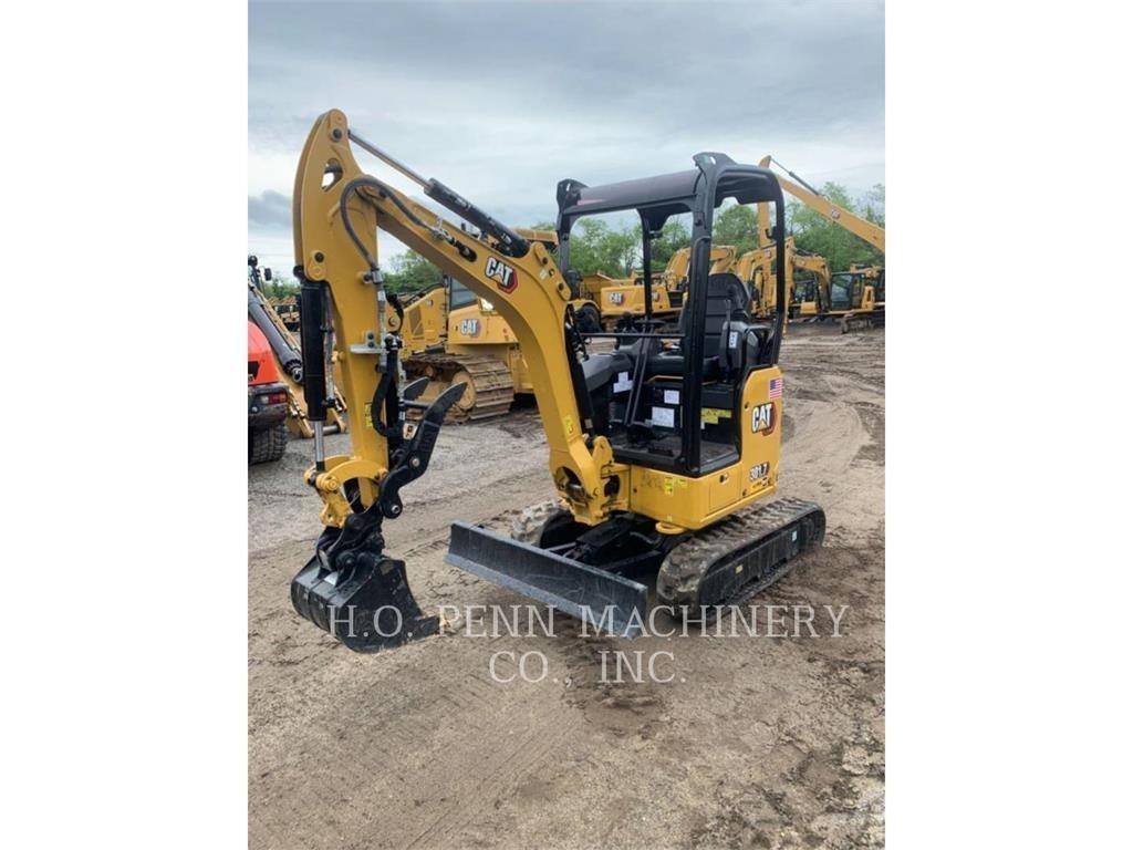 CAT 301.7-05CR Kāpurķēžu ekskavatori
