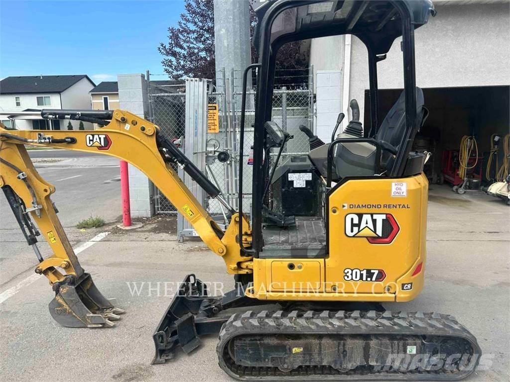 CAT 301.7 C1 Kāpurķēžu ekskavatori
