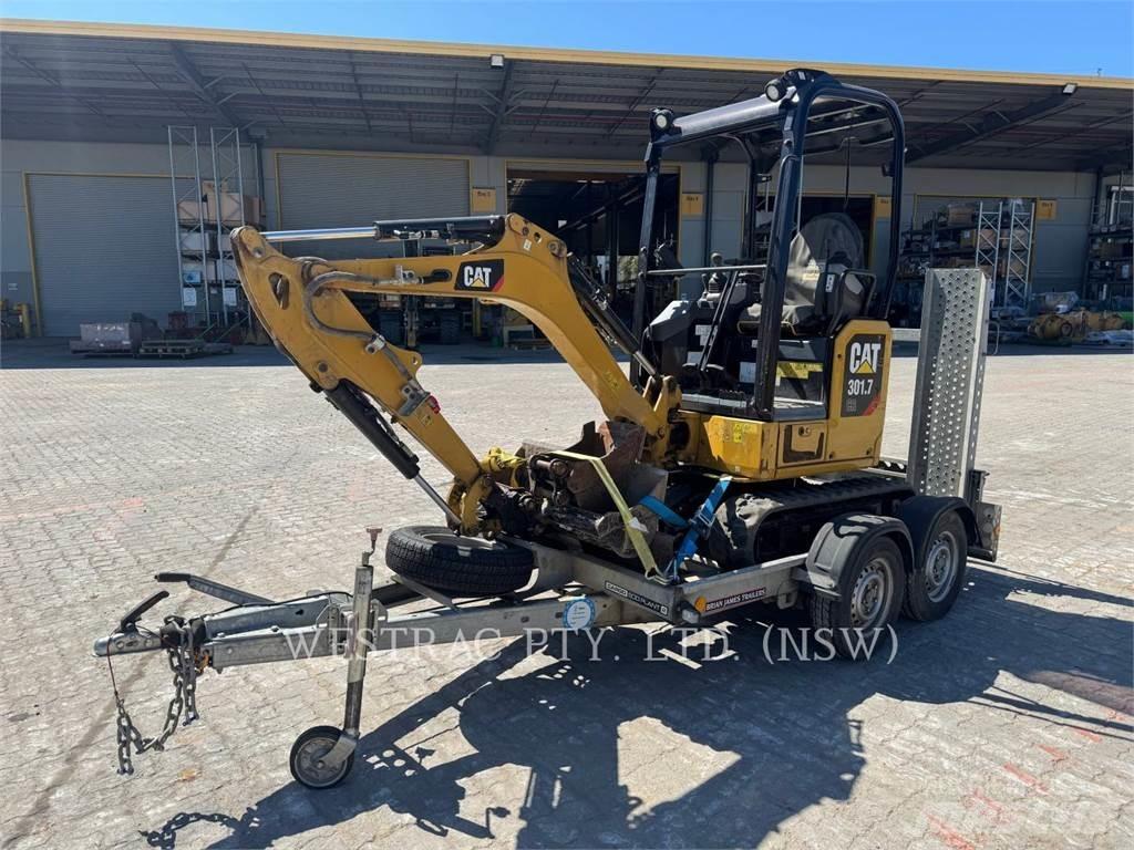 CAT 301.7CR Kāpurķēžu ekskavatori