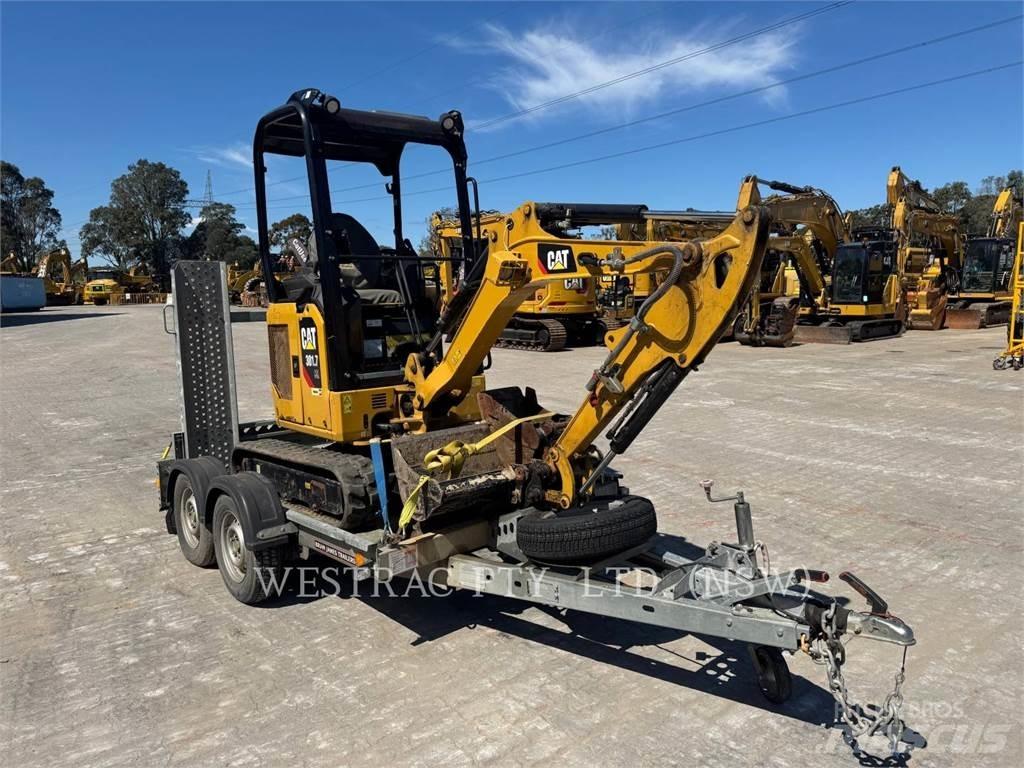 CAT 301.7CR Kāpurķēžu ekskavatori