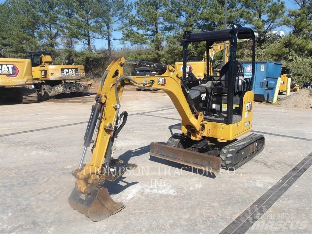 CAT 301.7CR Kāpurķēžu ekskavatori
