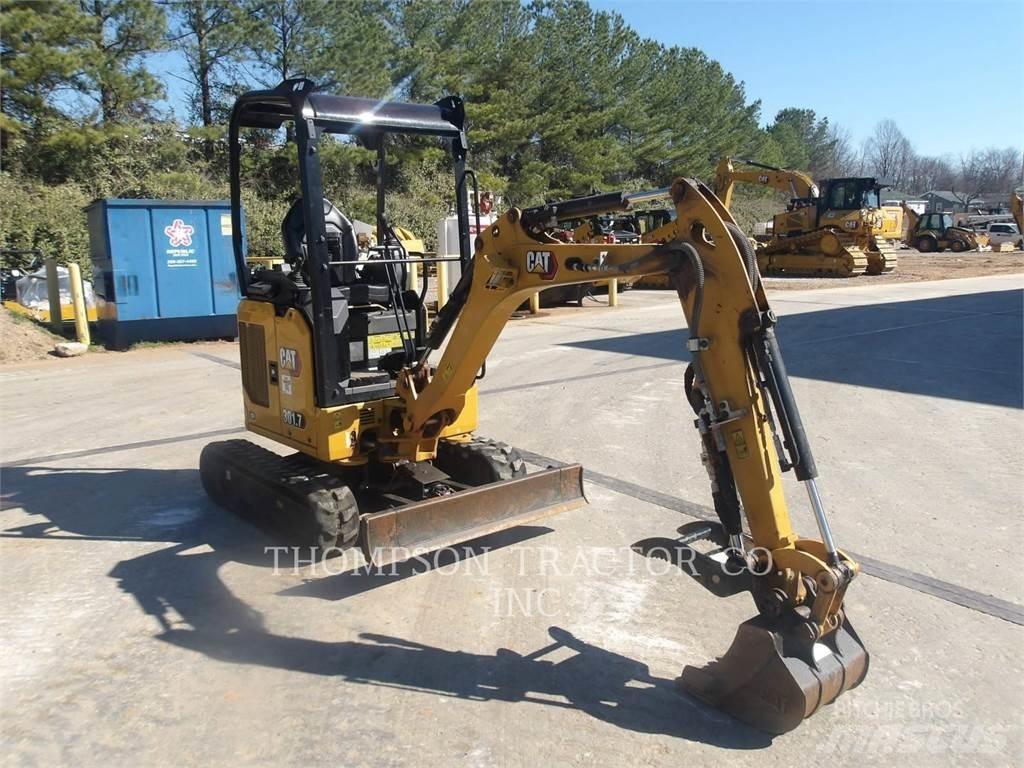 CAT 301.7CR Kāpurķēžu ekskavatori
