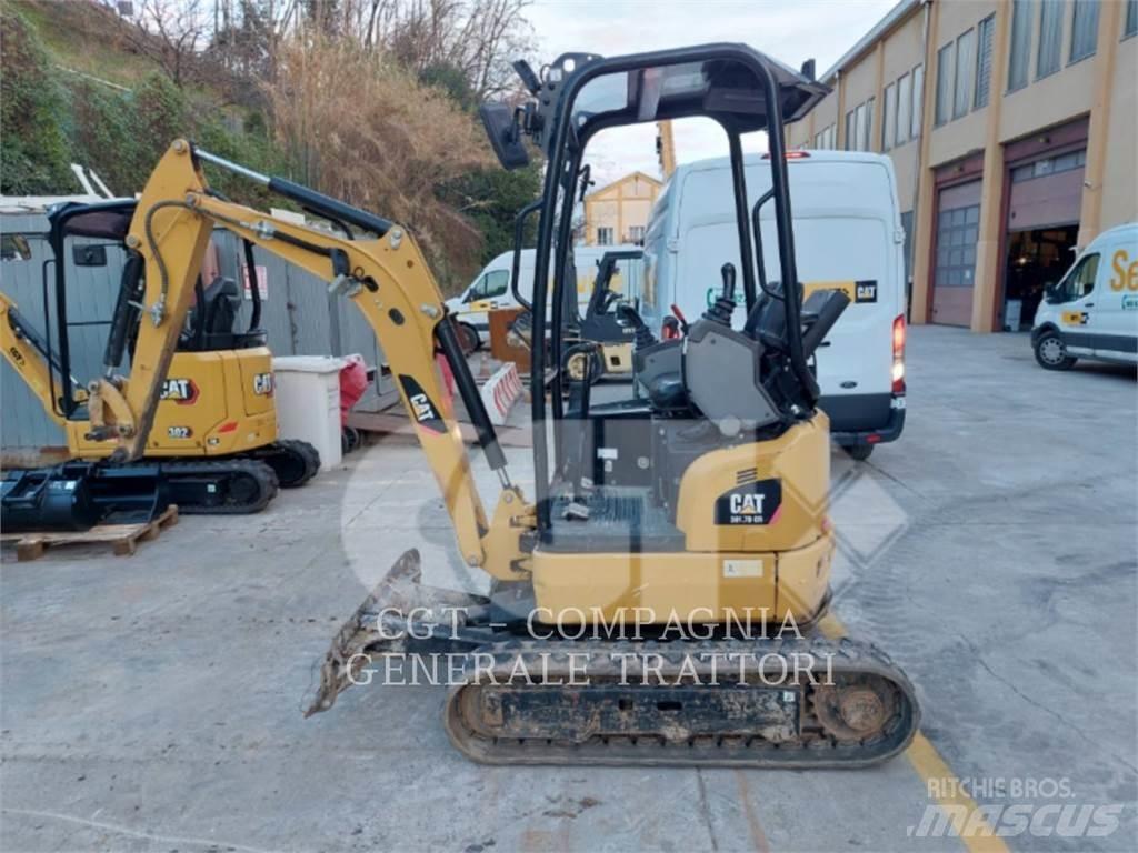 CAT 301.7D Kāpurķēžu ekskavatori