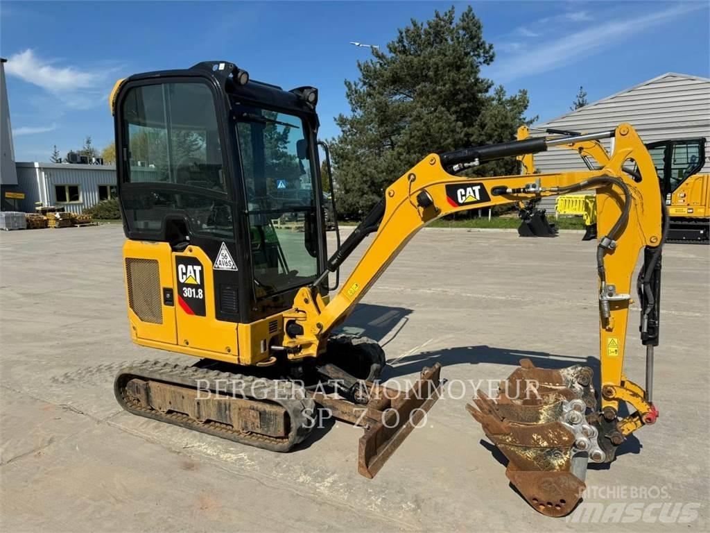 CAT 301.8 Kāpurķēžu ekskavatori